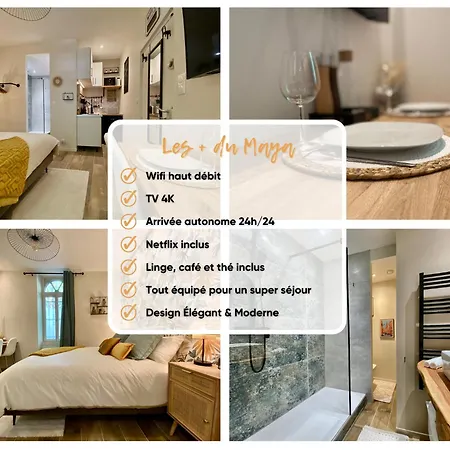 Apartamento Le Maya - Confort - Hyper Centre - Proche Gare *